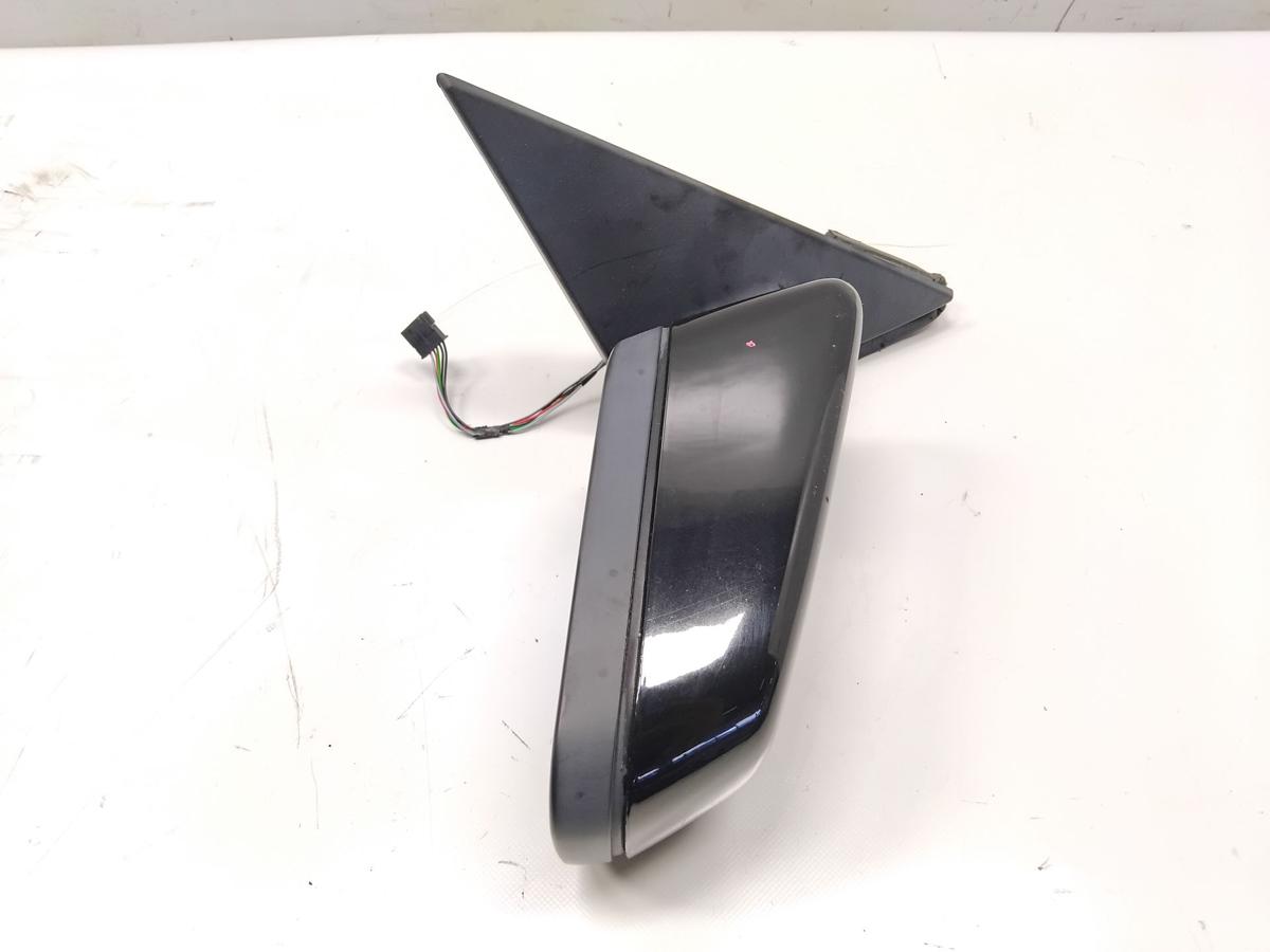 BMW 3er E46 original Au&szlig;enspiegel rechts elektrisch schwarzmetallic Bj.2002