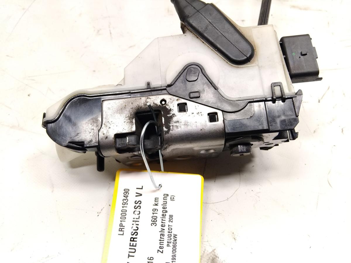 Peugeot 208 original Türschloß vorn links mit Zentralverriegelung Bj.2016