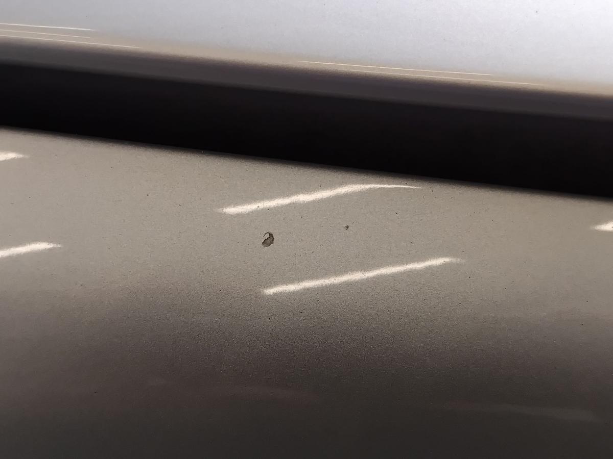 Mercedes E-Klasse 211 orig Alu Kotfl&uuml;gel vorn rechts C744 brillantsilber BJ2004