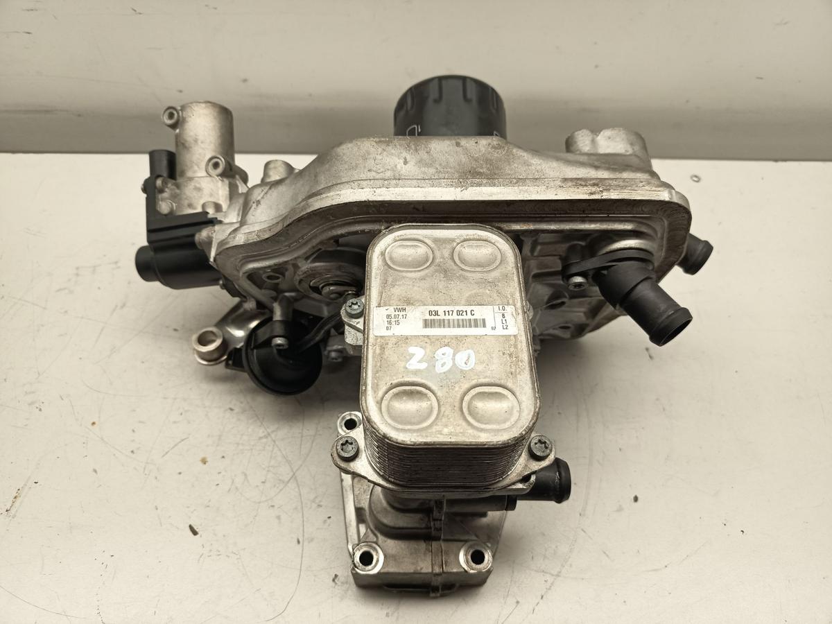 VW T5 original AGR Ventil Abgask&uuml;hler 2.0 BiTDI CFCA 03L115512D Bj 2010