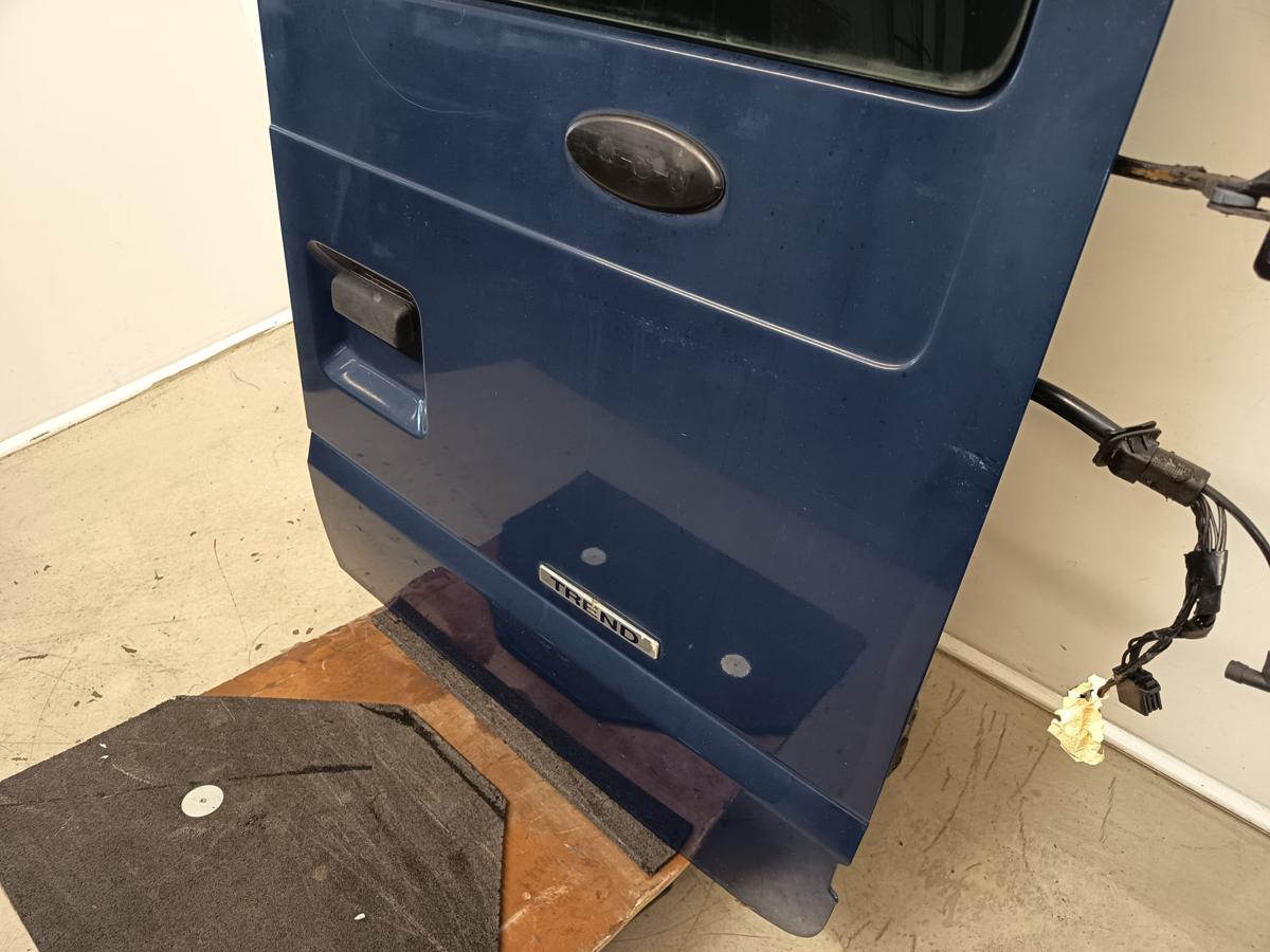 Ford Transit TT9 Heckfl&uuml;gelt&uuml;r rechts mit Fenster H2 180&deg; Blazerblue Bj 2013