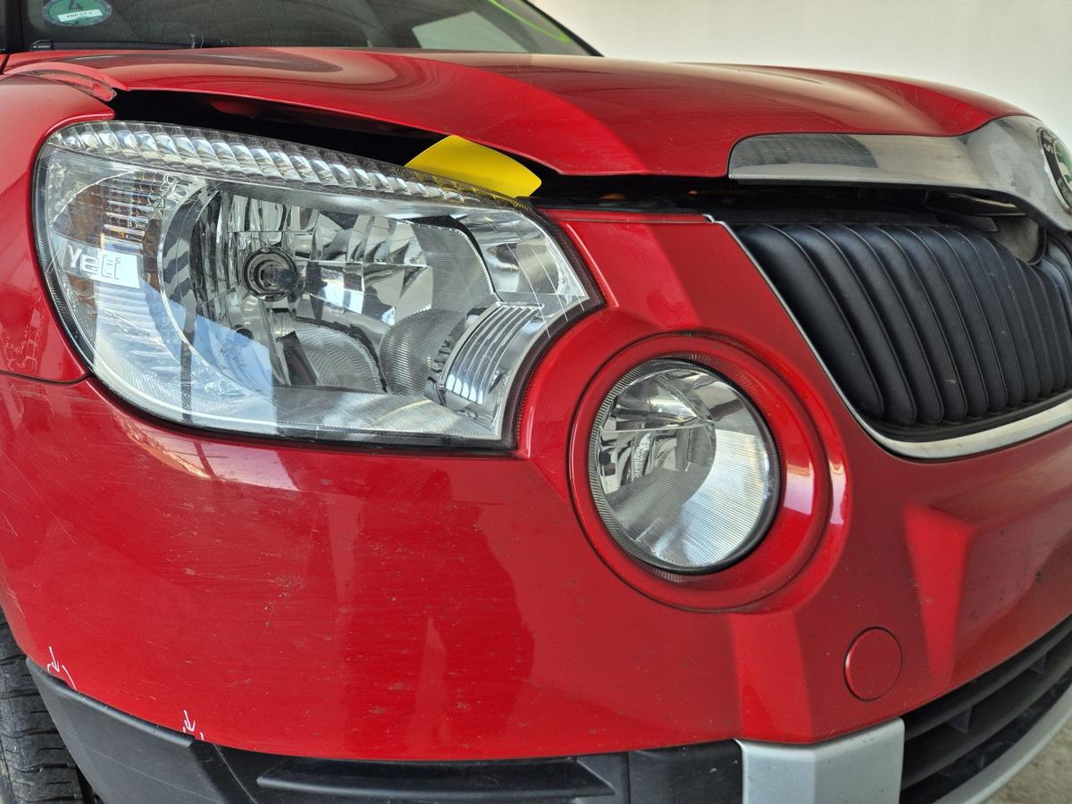 Skoda Yeti 5L orig.Scheinwerfer rechts mit Nebelscheinwerfer u LWR BJ2010 Halogen