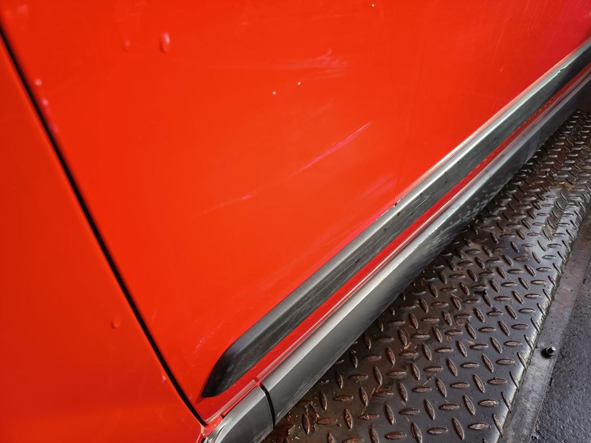 Chevrolet Matiz M200 original T&uuml;r vorn links Fahrer 71U Super red Bj 2009