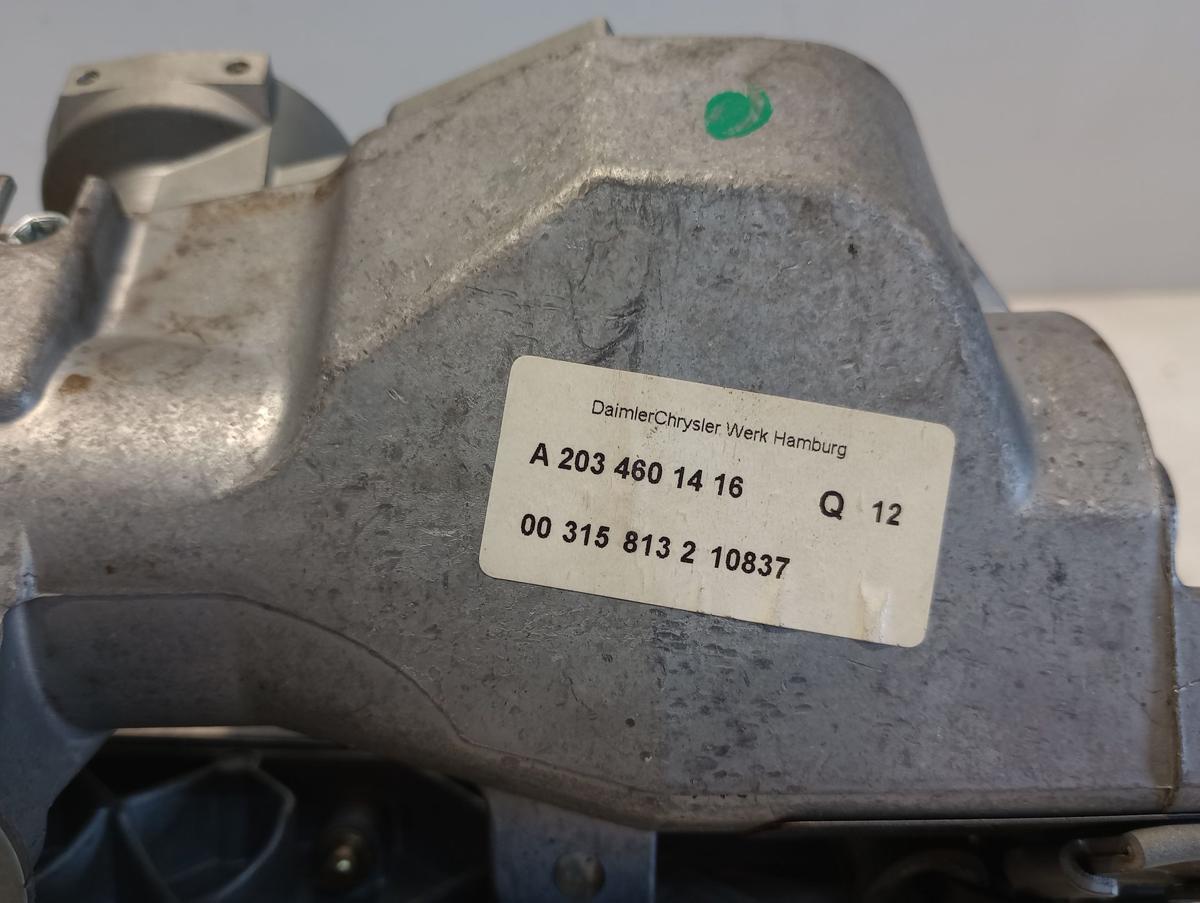 Mercedes W203 original Lenksäule höhenverstellbar Servo Hilfe 2034601416 Bj 2000