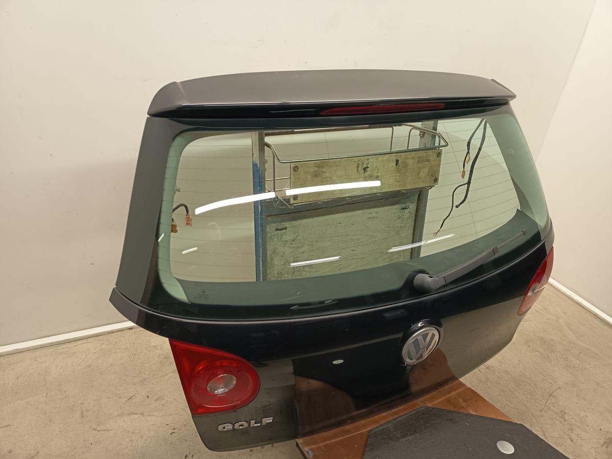 VW Golf V original Heckklappe mit Scheibe Deckel hinten C9Z Black Magic Bj 2005