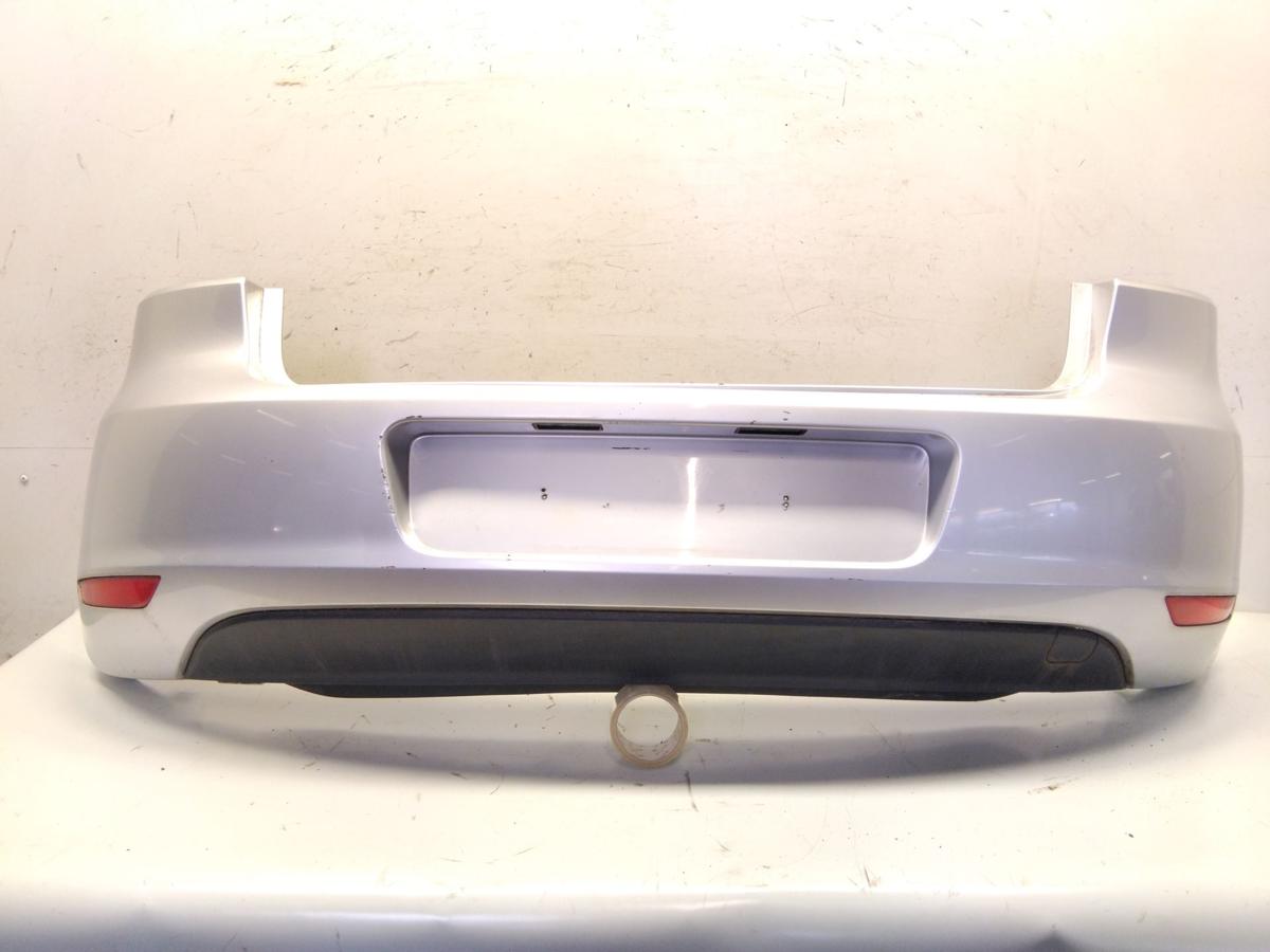 VW Golf 6 Flie&szlig;heck original Sto&szlig;f&auml;nger Sto&szlig;stange hinten BJ2009 LA7W reflexsilbermetallic