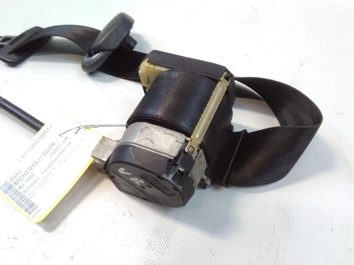VW Golf 3 Cabrio original Sicherheitsgurt vorn rechts schwarz Bj.2000