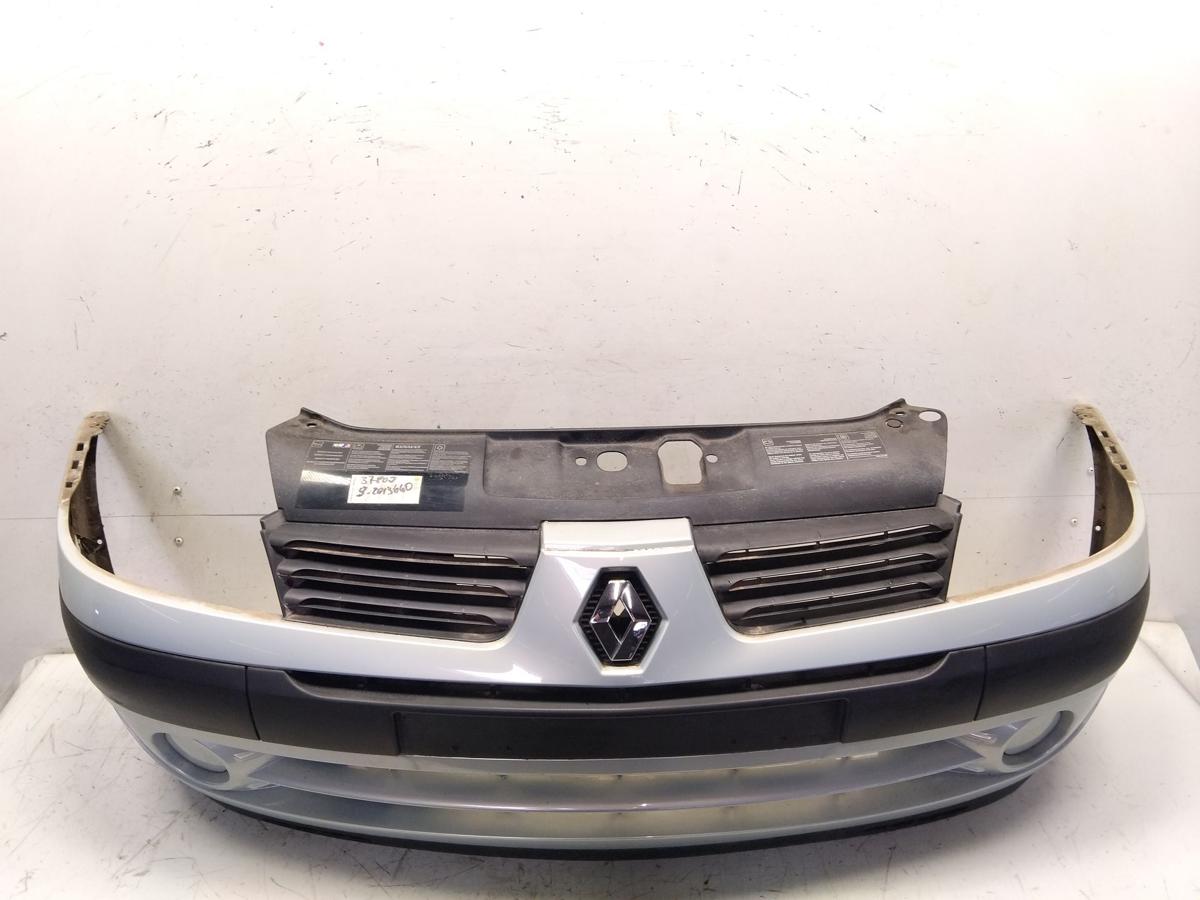 Renault Clio 2 Phase 3 orig Sto&szlig;stange Sto&szlig;f&auml;nger vorn BJ2004 MV632 Gris Boreal