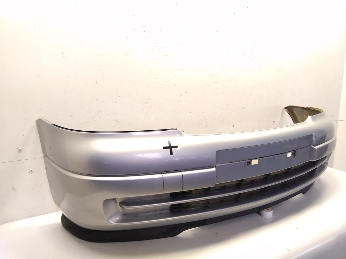 Opel Astra G original Stoßstange Stoßfänger vorn silbermet. 94U Mirage BJ2003