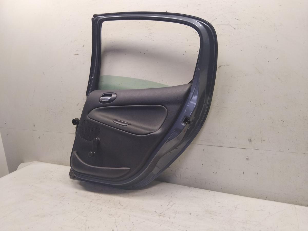 Peugeot 206 original T&uuml;r hinten rechts thoriumgraumetallic KTH BJ2008 Flie&szlig;heck