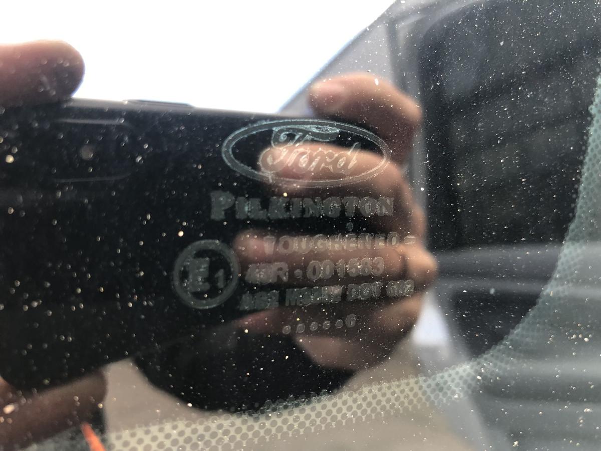 Ford Galaxy II WA6 original Seitenscheibe hinten rechts Fond ausstellbar Bj 2006