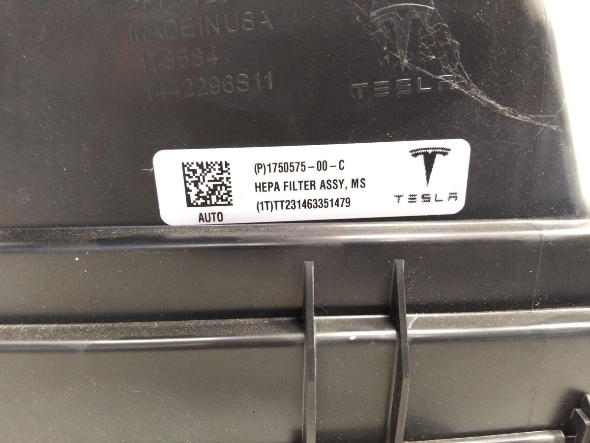 Tesla Model S Facelift original Innenraum-Filtergeh&auml;use Pollenfilter Bj.2023