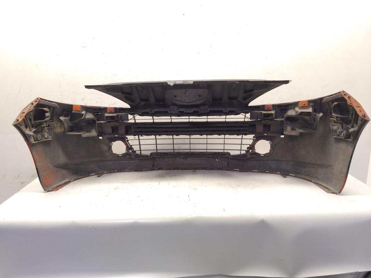 Peugeot 207 original Sto&szlig;f&auml;nger Sto&szlig;stange vorn EXL Nachtschwarz lackiert BJ2006