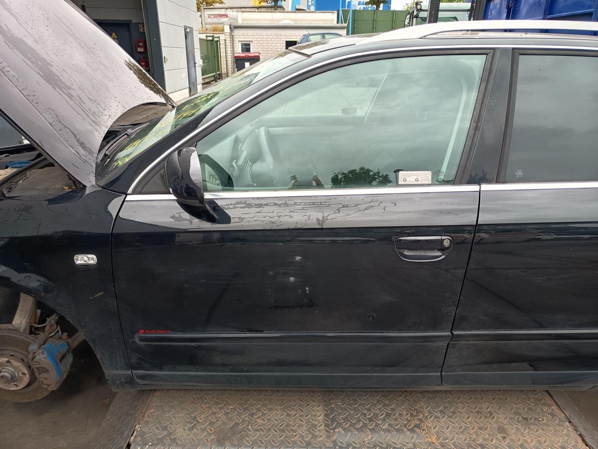 Audi A4 B7 original T&uuml;r vorn links Fahrer Y9B Brillantschwarz Bj 2007
