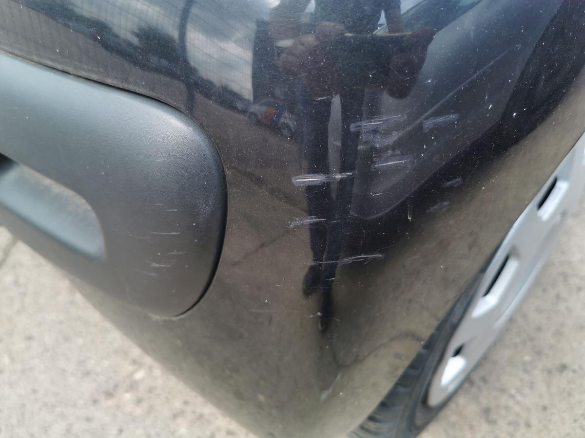 Citroen C1 P Stossstange Stossfänger Bumper hinten EXZ Schwarz Metallic 5trg