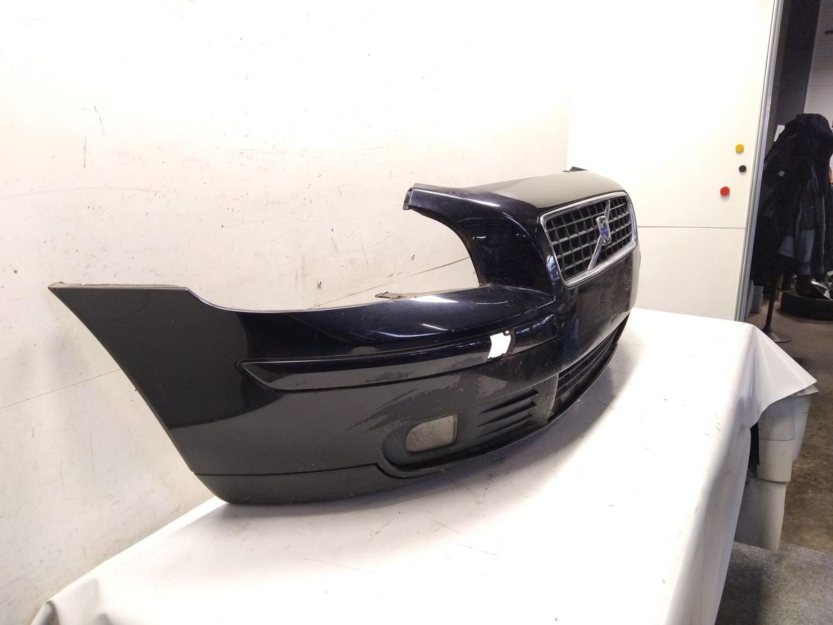 Volvo V50 original Stossfänger Stoßstange vorn 452 black sapphire BJ2004