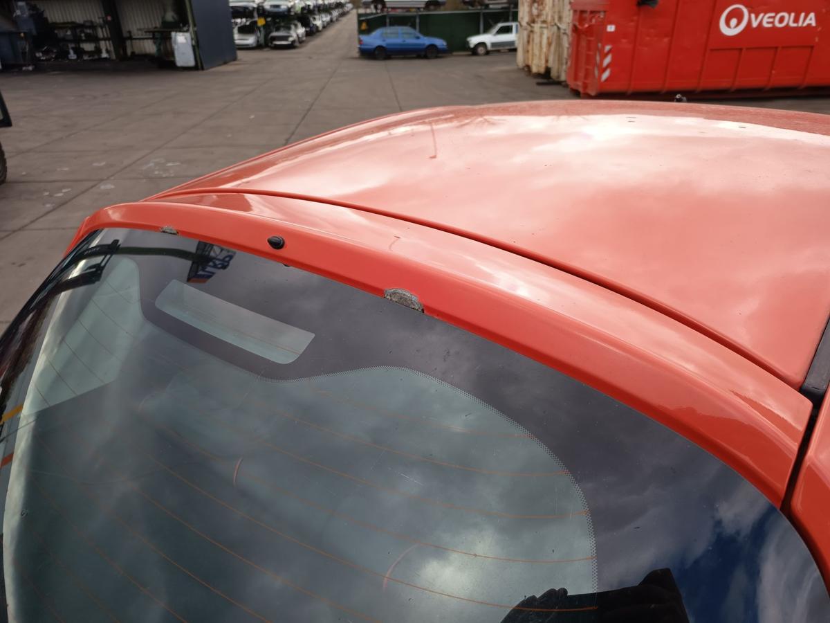 Ford KA RU8 original Heckklappe mit Scheibe Rost Sunriserot Bj 2010