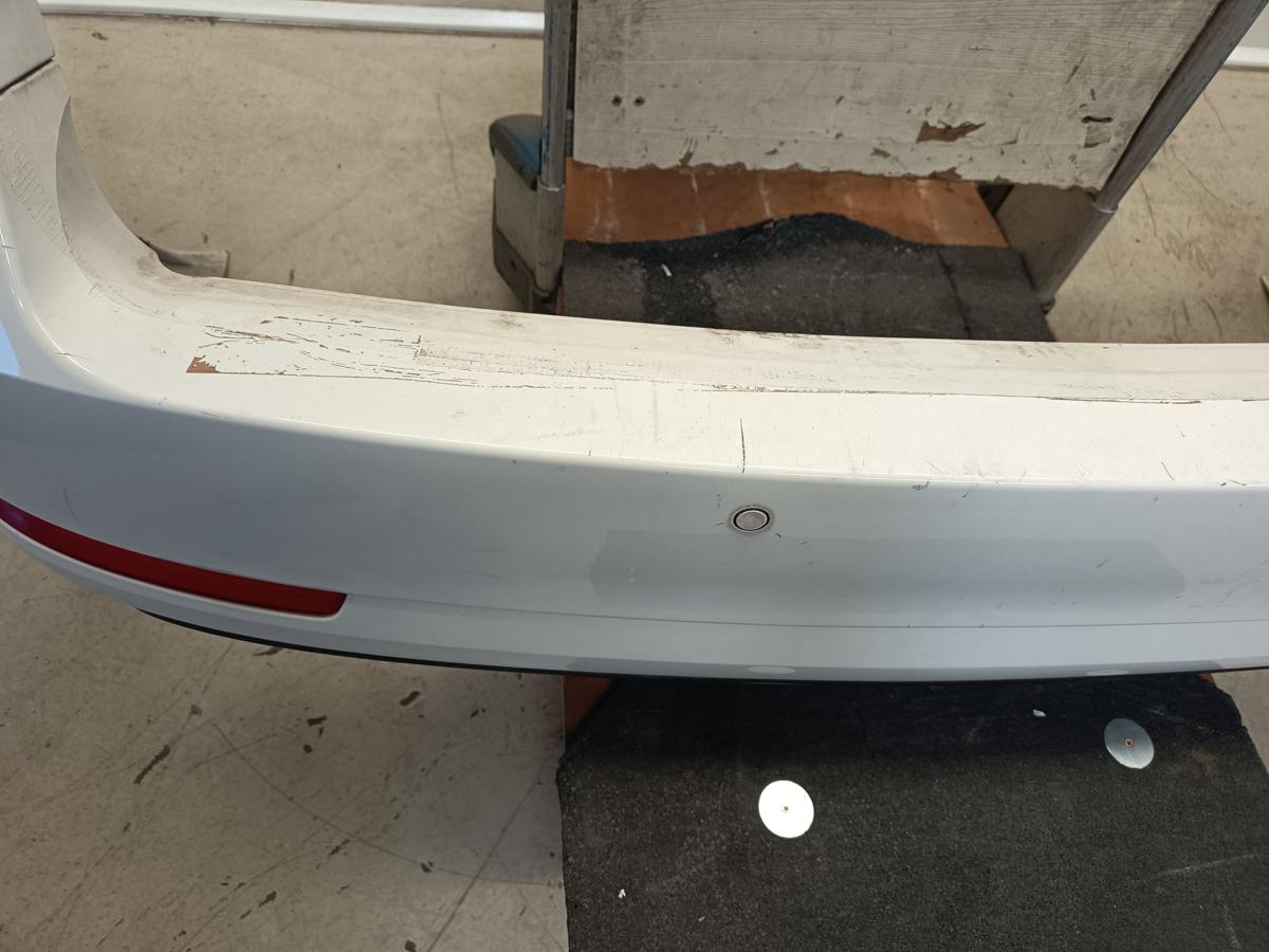 Skoda Octavia 1Z Kombi original Sto&szlig;stange hinten LF9E Candywei&szlig; Baujahr 2010