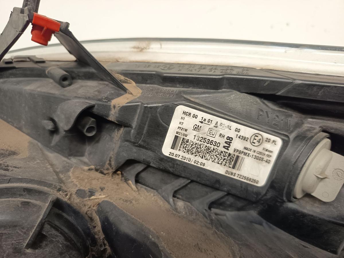 Opel Meriva B original Hauptscheinwerfer rechts Halogen Frontlicht Bj 2010