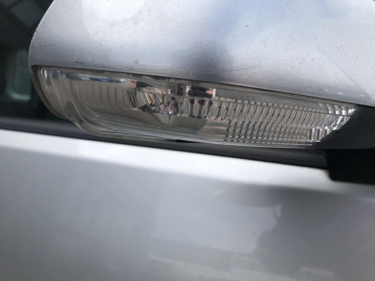 VW Polo 9N3 Aussenspiegel rechts R&uuml;ckspiegel Seitenspiegel elek LA7W silber