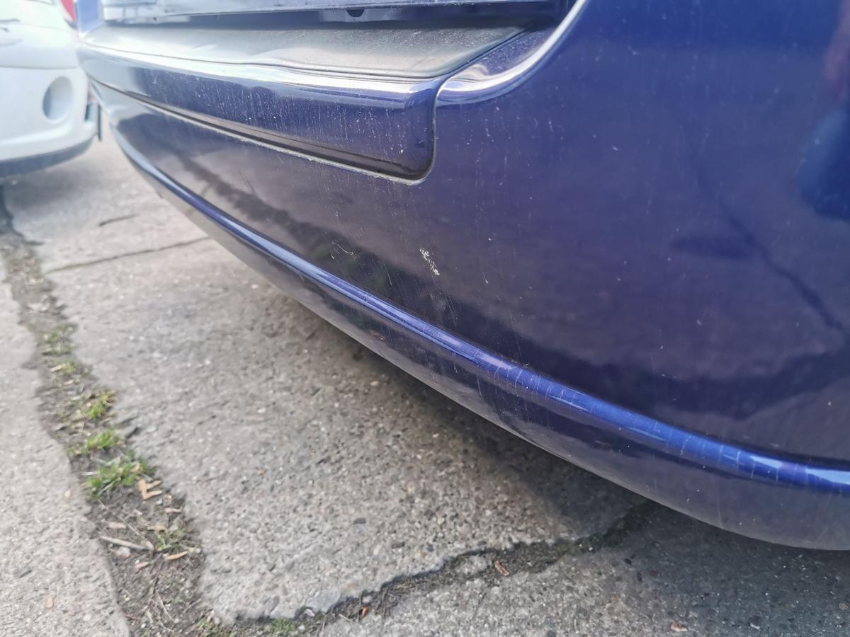 Mitsubishi Space Star DG0 Stossf&auml;nger Stossstange Bumper hinten T18Virtual Blue