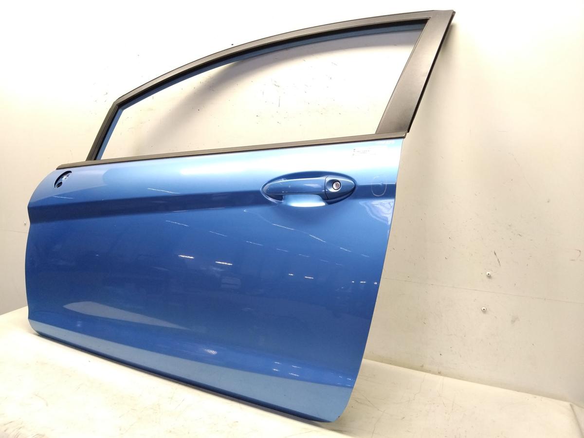 Ford Fiesta JA8 Tür vorn links Fahrertür 3-Türer visionblaumetallic BJ2010