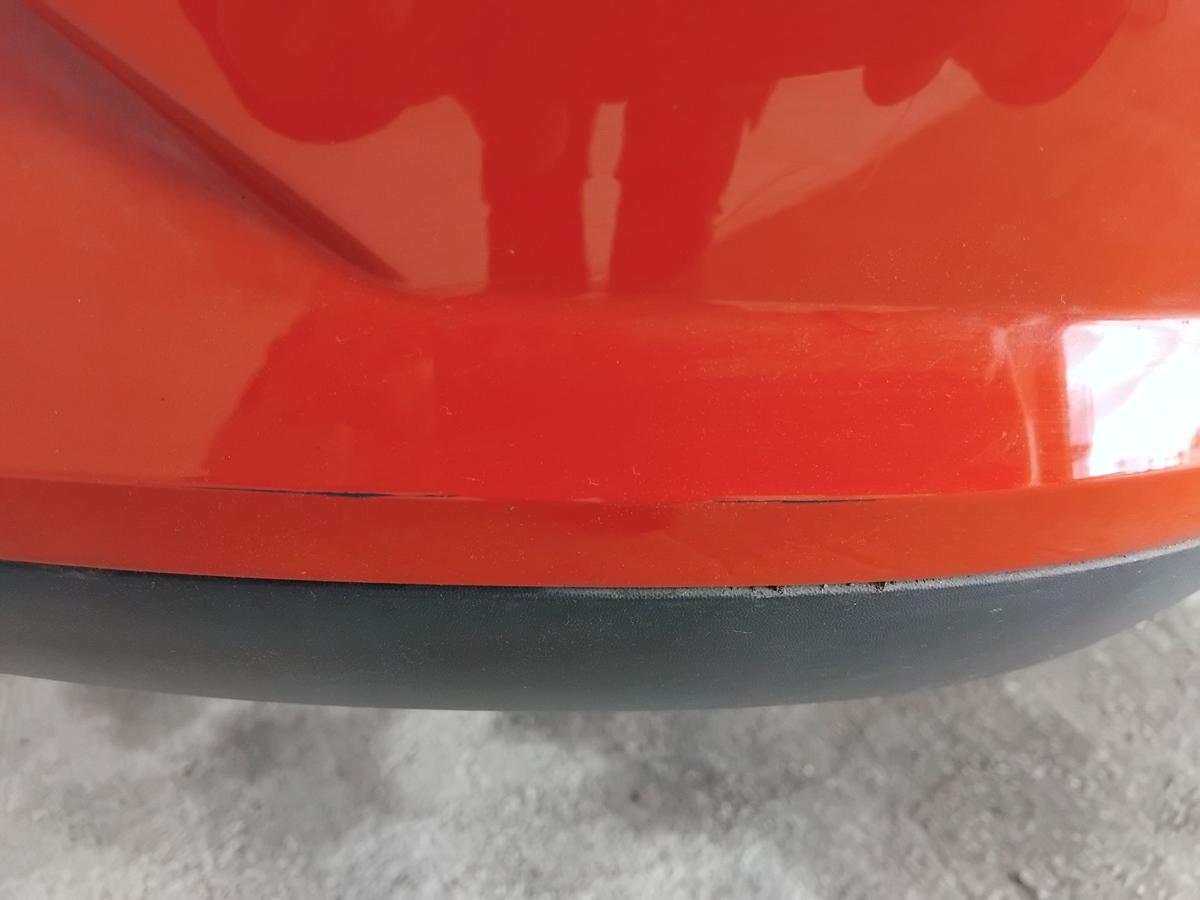 Seat Toledo 4 KG orig.Stoßfänger Stoßstange hinten PDC LF3K Passion Red BJ2015