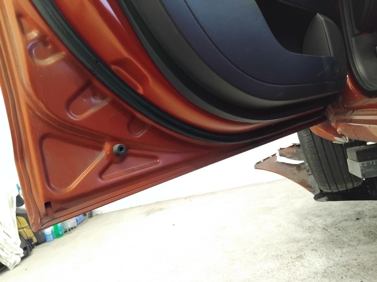 Mitsubishi Lancer 8 CY0 Tür vorn links Fahrertür P26B Karminrotmetallic BJ2015