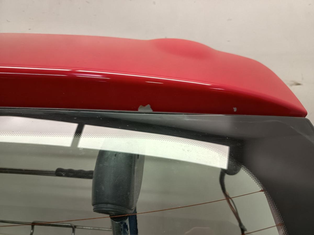 Nissan Micra K12 original Heckklappe mit Scheibe Z10G Solid Red Baujahr 2004