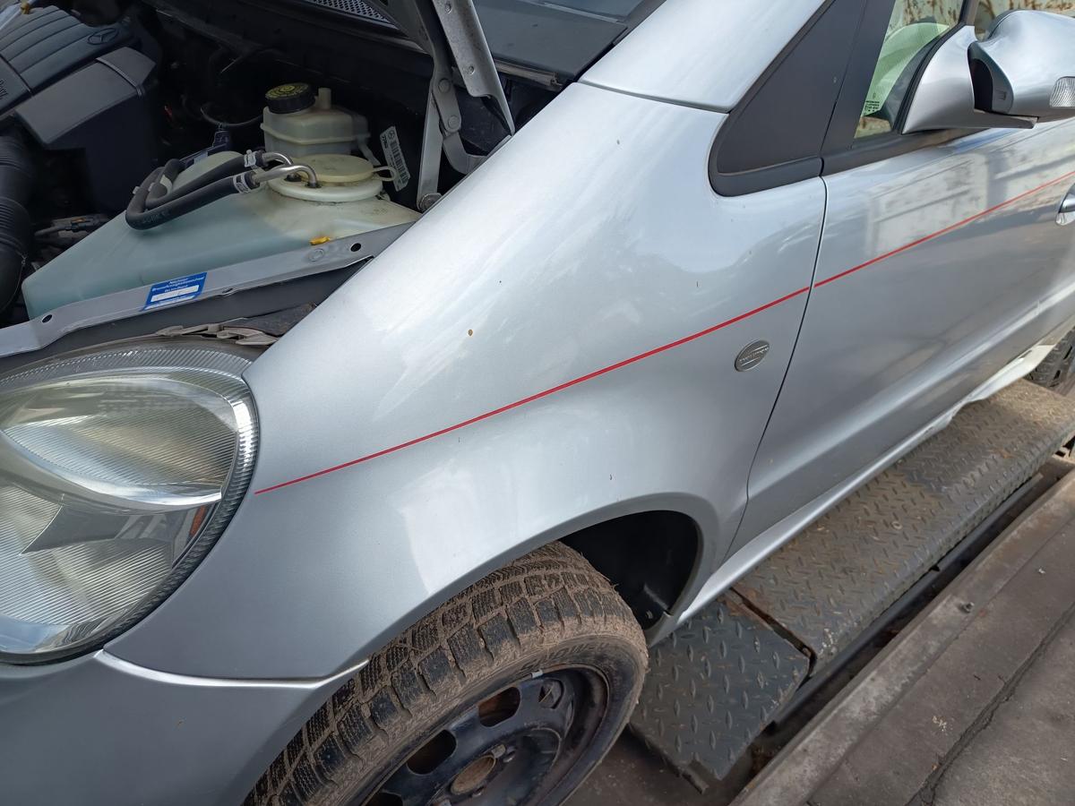 Mercedes A Klasse W168 original Kotfl&uuml;gel links 761 Polarsilber Bj 03