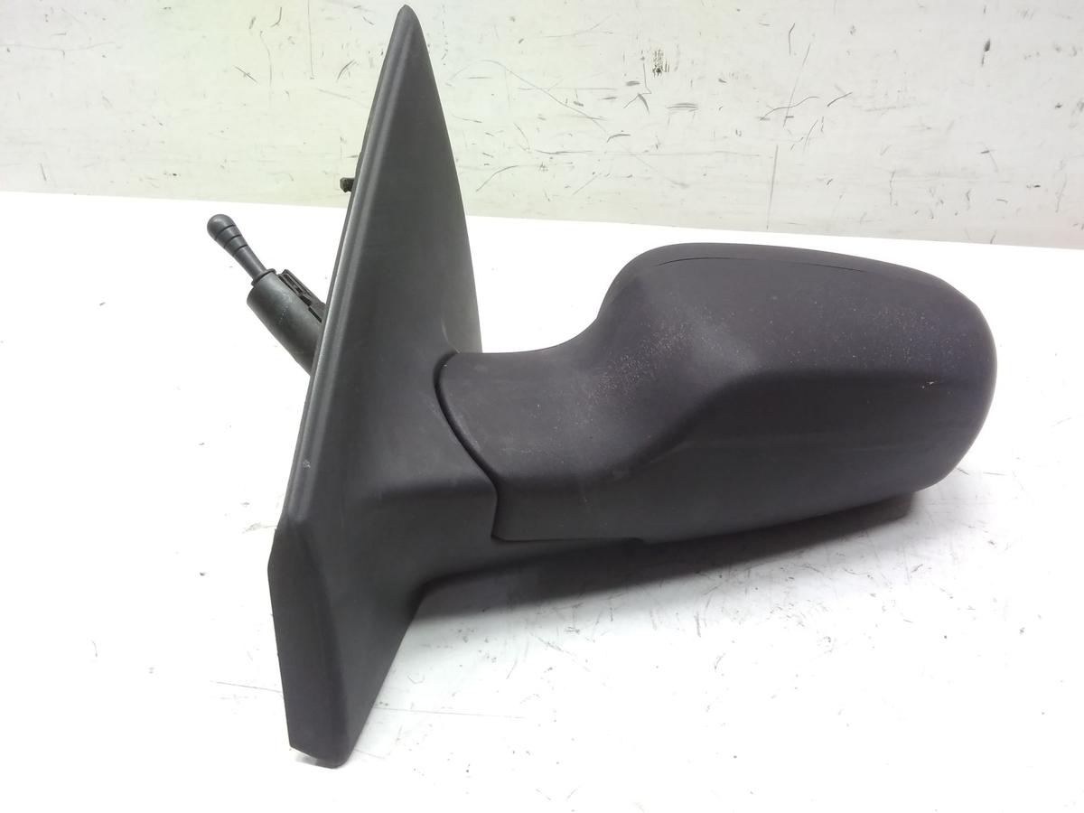 Renault Clio 3 original Aussenspiegel links schwarz unlackiert manuell BJ2005