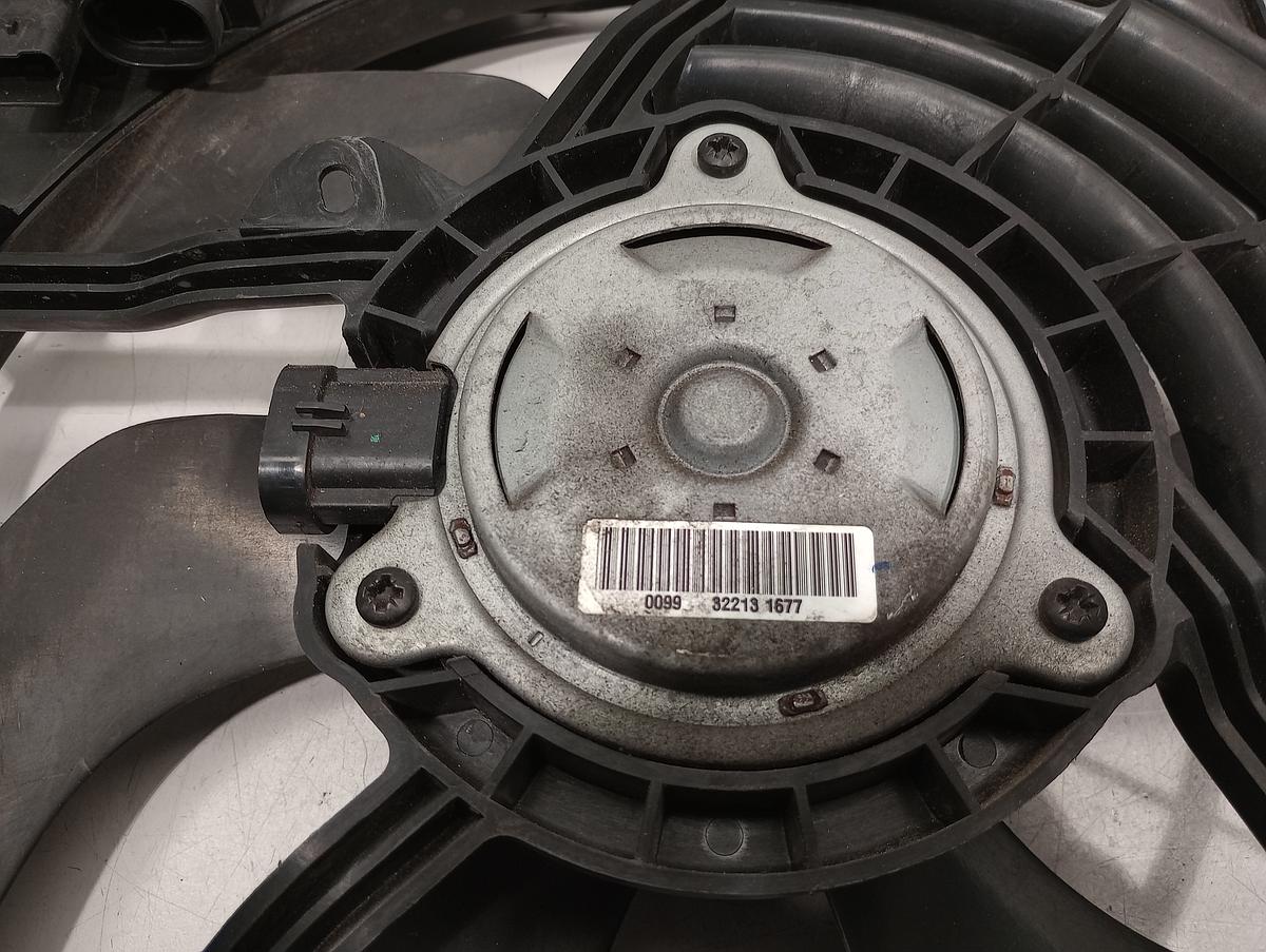 Citroen C3 II orig Elektrol&uuml;fter mit Zarge 1560ccm 68kW Benzin Bj 2014