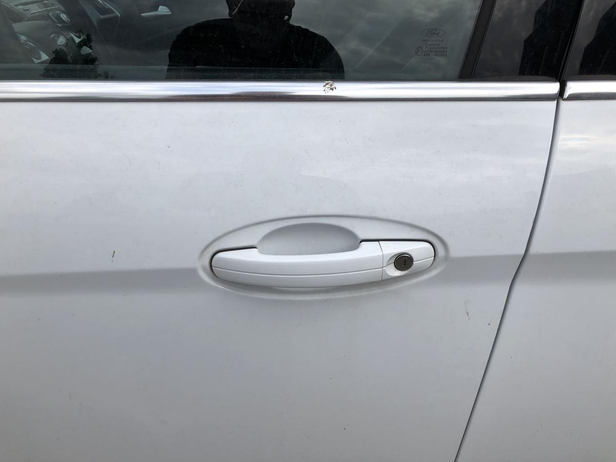 Ford C-Max CB7 T&uuml;r vorn links Fahrert&uuml;r im Rohbau Frost Wei&szlig;