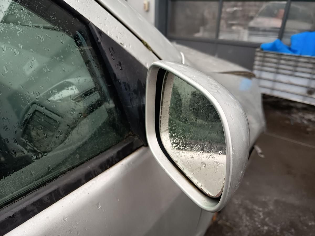 Skoda Fabia I 6Y original Aussenspiegel rechts elektrisch F7T Diamantsilber Bj05