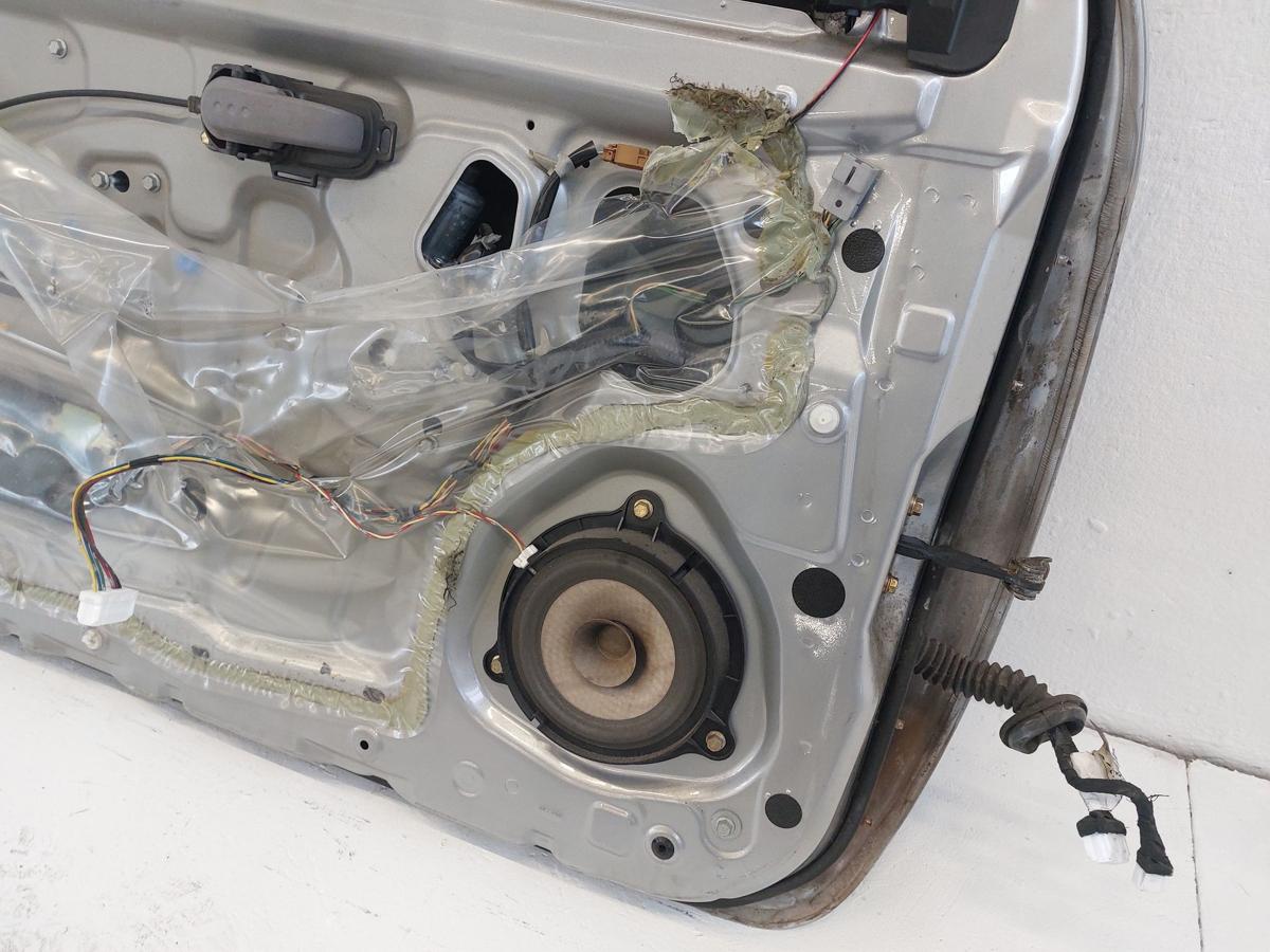 Nissan Micra K12 Fahrertür Tür Rohbautür vorn links 3Trg KY0 SPORTY SILVER MET