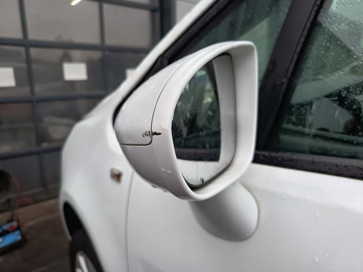 Opel Meriva B original Aussenspiegel links elektrisch 474 Casablancawei&szlig; Bj 2013