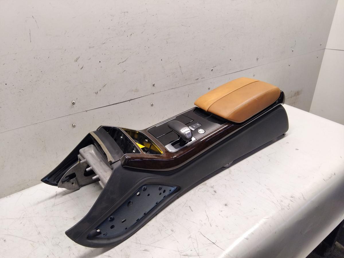 Audi A8 D4 4H Lang orig Mittelkonsole vorn Leder soul mit Doppelarmlehne BJ2015