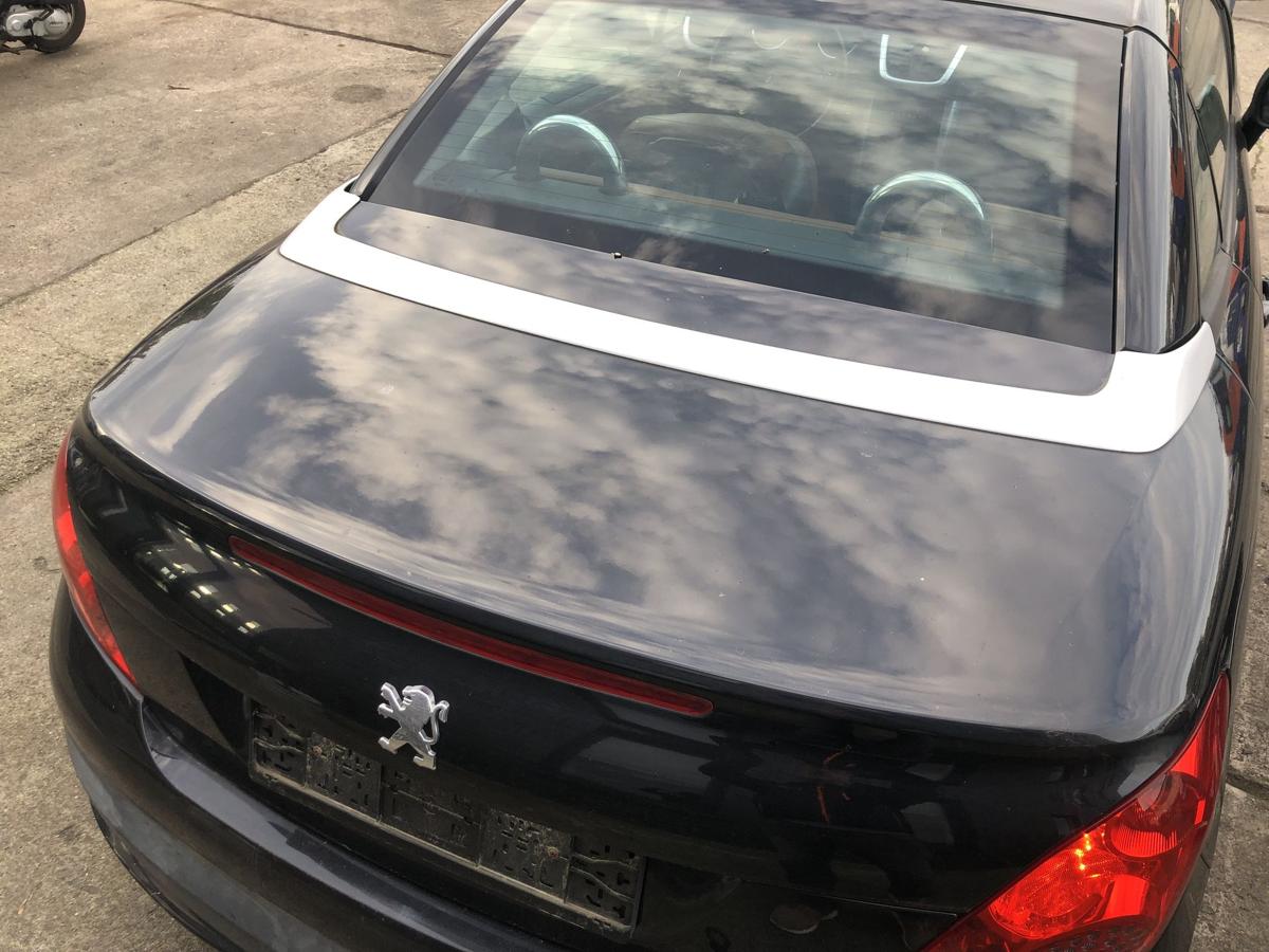 Peugeot 207CC Heckklappe Heckdeckel Kofferraumdeckel Cabrio EXL Schwarz Obsidien