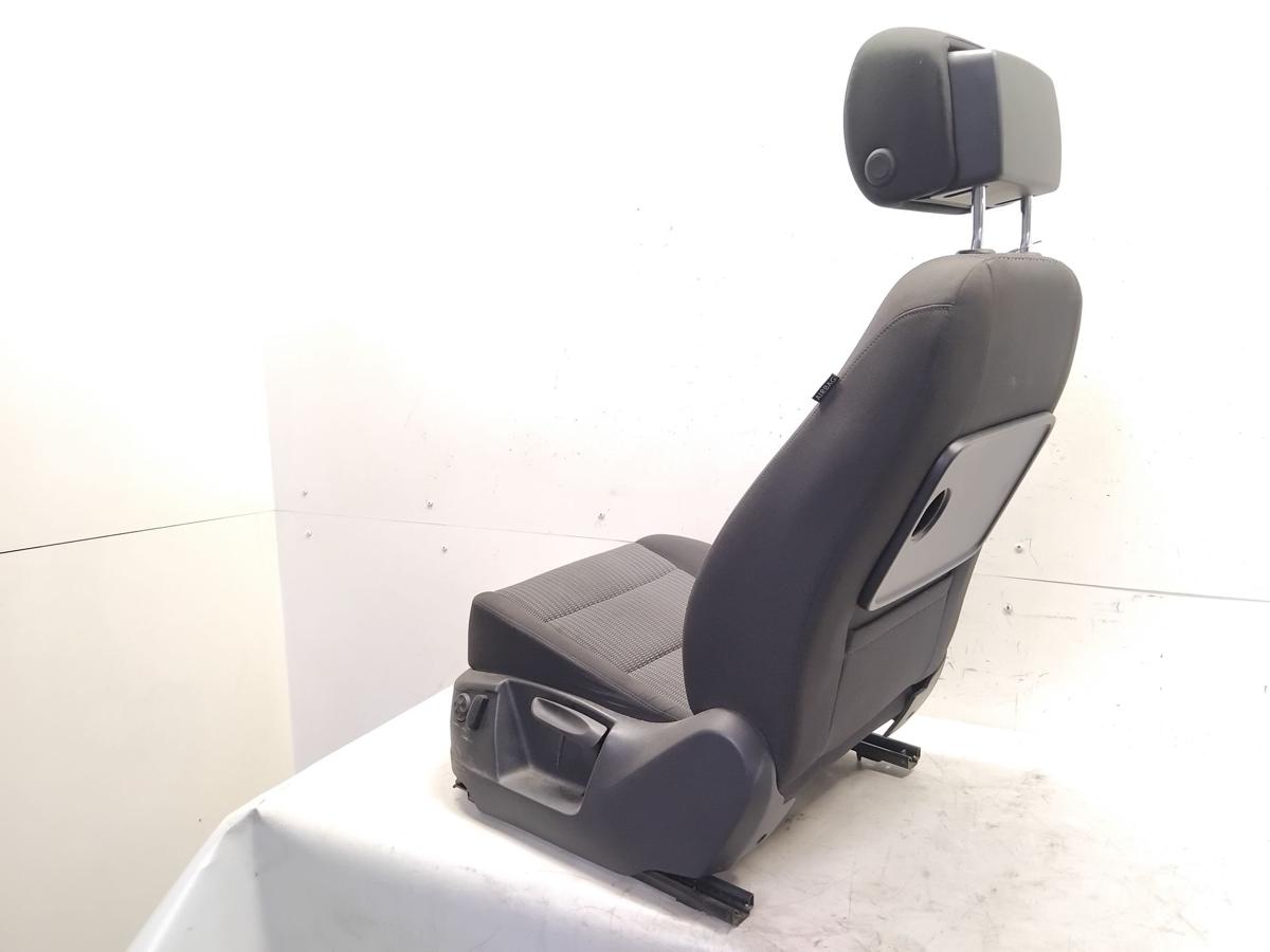 Seat Alhambra 7N Sitz vorn links Fahrersitz beheizt Stoff titanschwarz Bj.2015