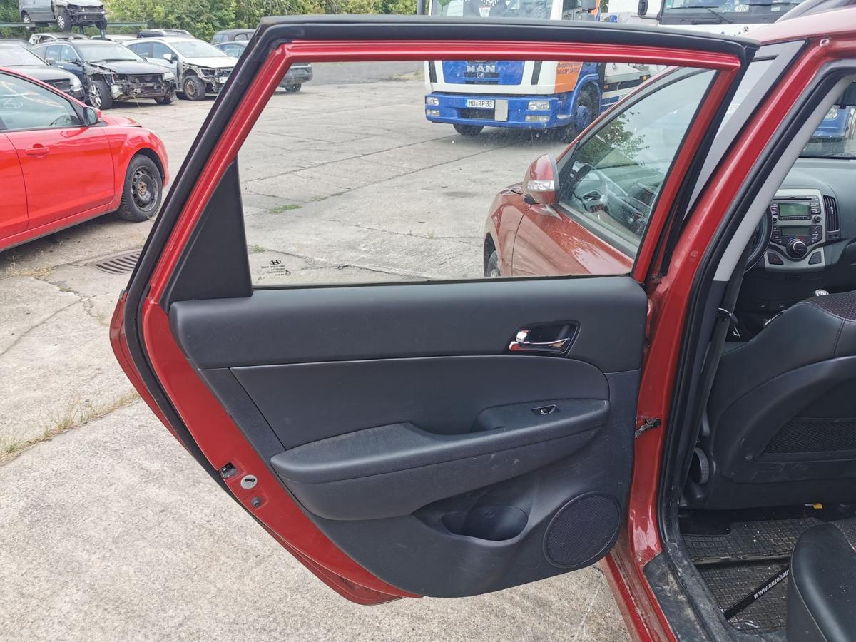 Hyundai I30 CW FD Tür Autotür Rohbautür Fondtür hinten links HAT Glowing Red