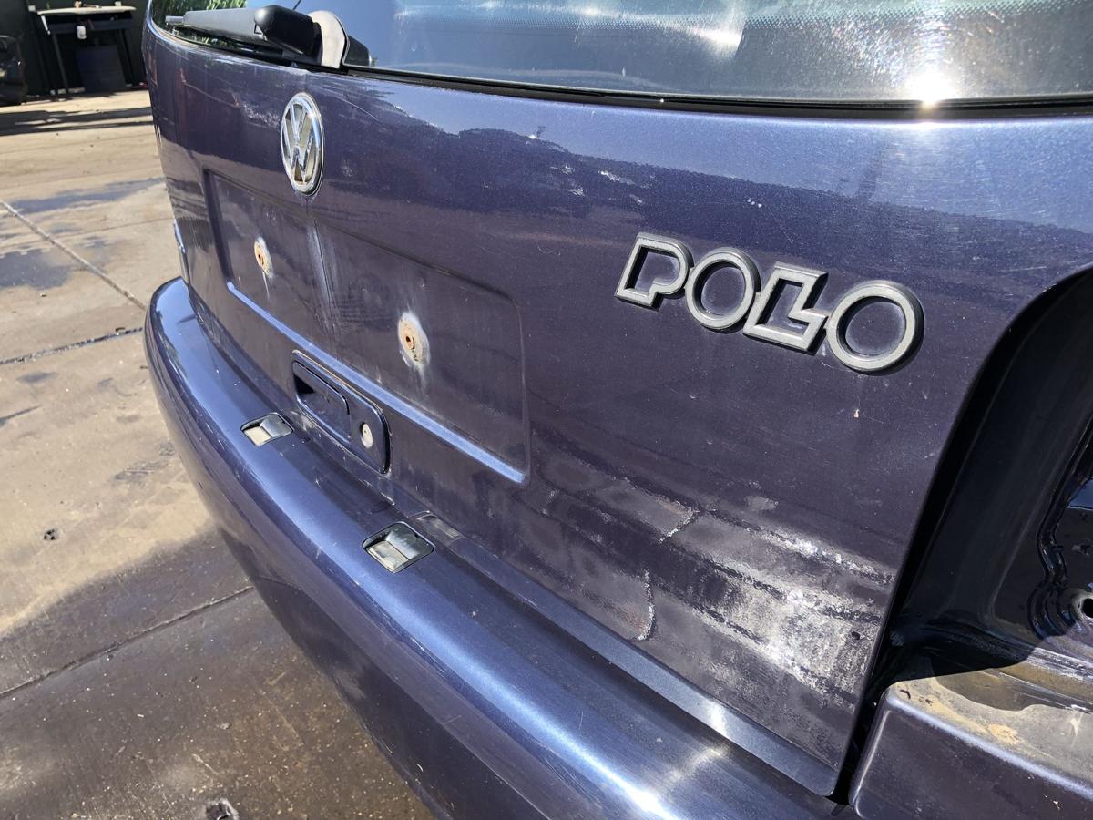 VW Polo 6N1 original Heckklappe mit Scheibe N5Y Windsorblau Bj 97
