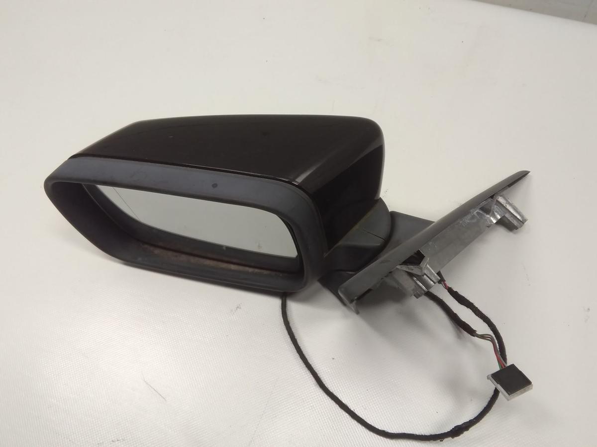 BMW 3er E46 Compact original Au&szlig;enspiegel links schwarzmetallic 475 Bj.2001