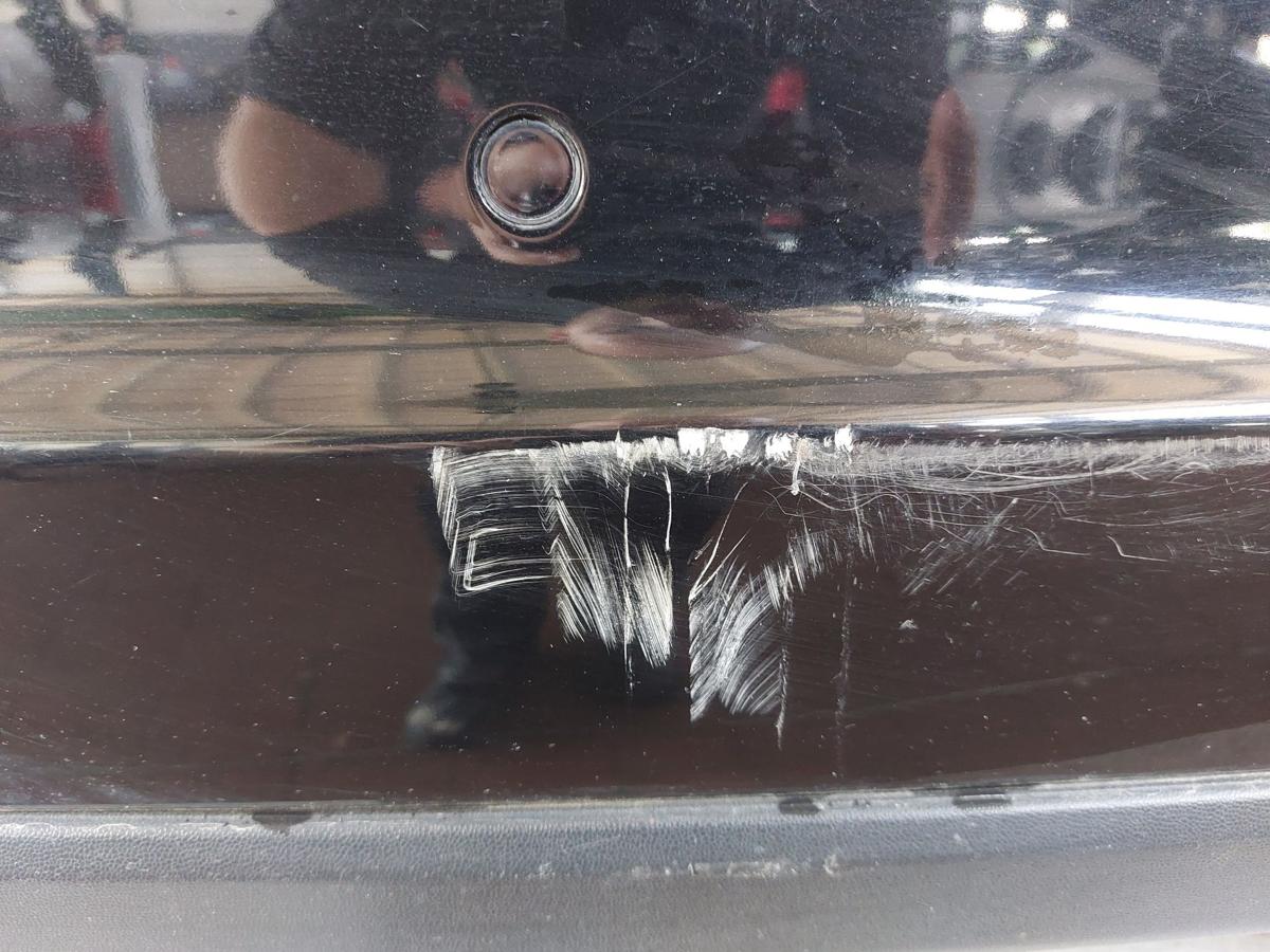 Mercedes CLC 203 Stossfänger Stossstange Bumper hinten PDC Obsidianschwarz Met