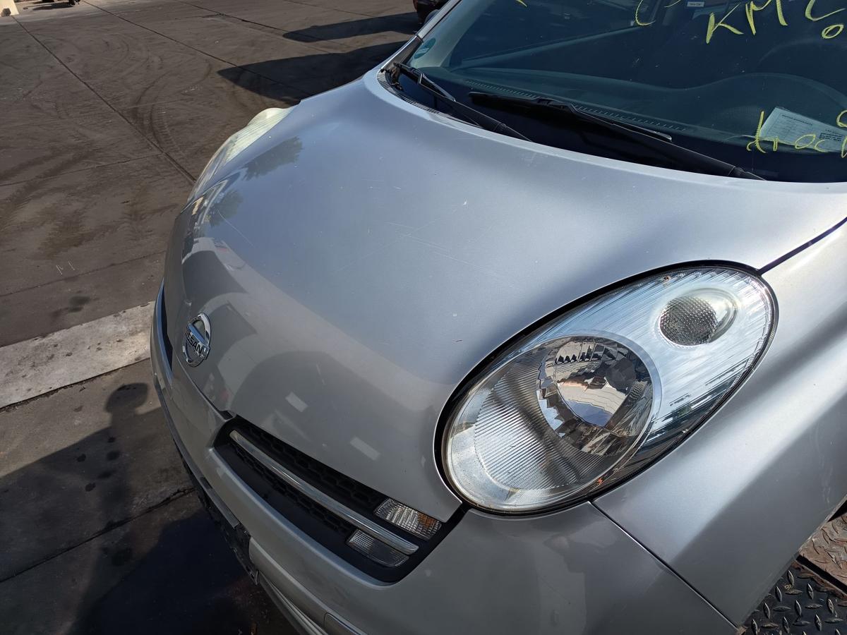 Nissan Micra K12 original Motorhaube Klappe/Deckel Front KY0 Quarzsilber Bj 2006