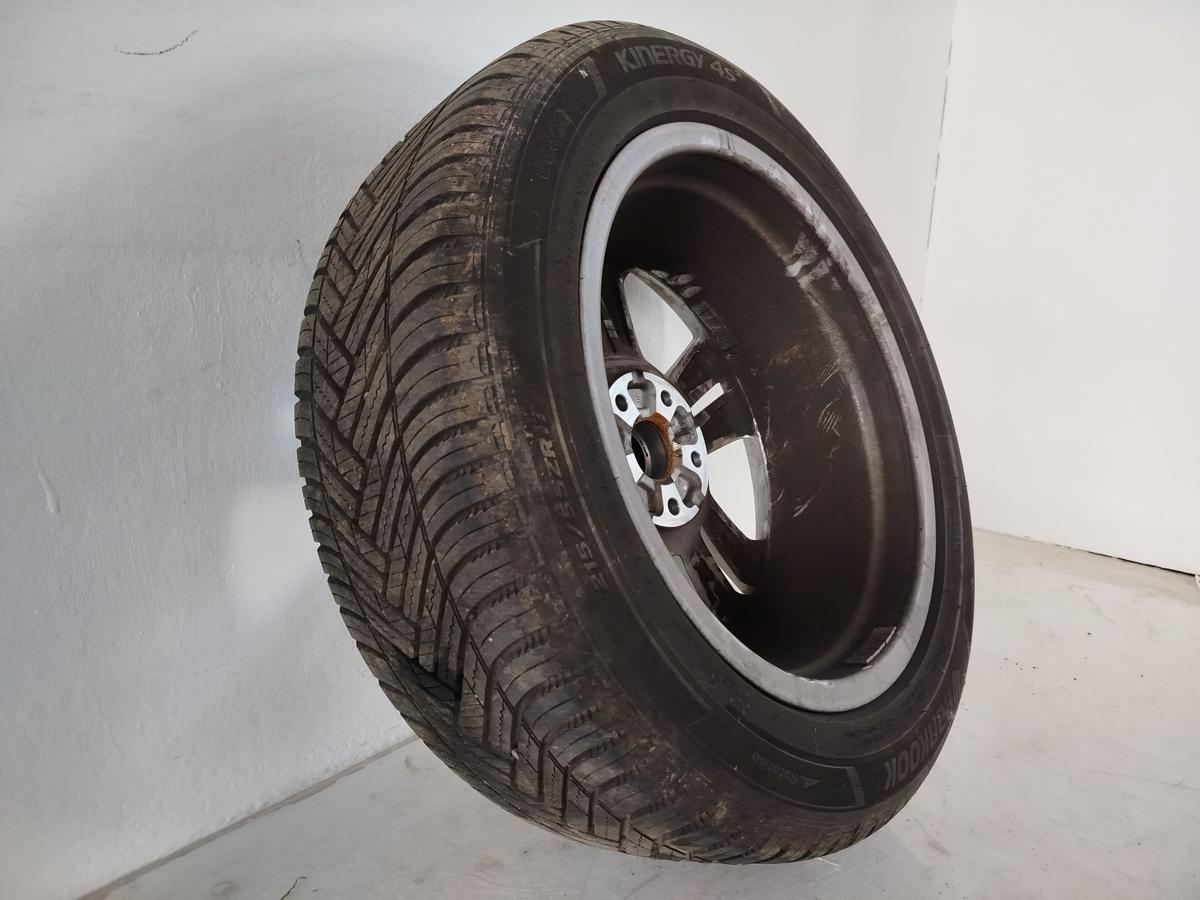 Audi Q2 Typ AG Komplettrad mit Alufelge 7x17 ET45 Allwetter Hankook 215 55 17