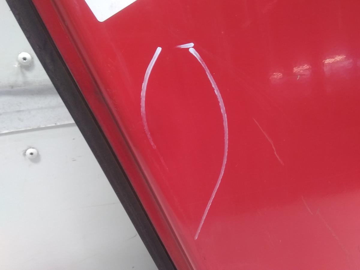 Citroen 2 CV Ente Bj.84 original T&uuml;r hinten rechts rot