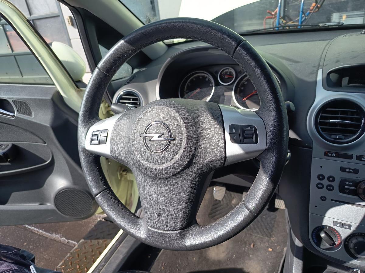 Opel Corsa D original Lederlenkrad beheizt ohne Airbag Bj 2012