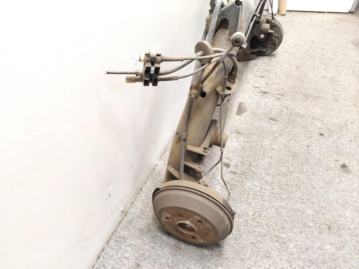 Smart Cabrio 450 original Hinterachse komplett trommelgebremst 0.6 40kw Bj.2001