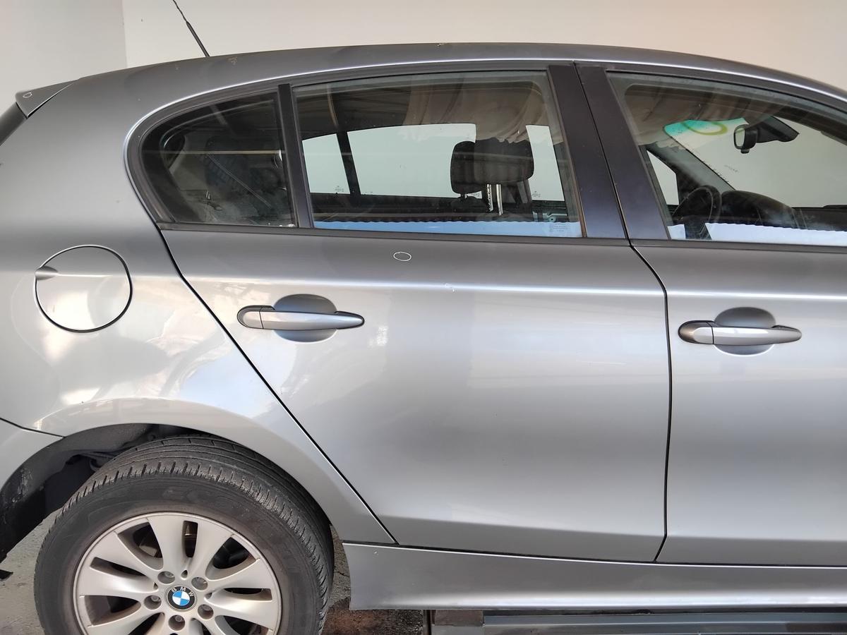 BMW 1er E87 Tür hinten rechts A18 Quarzblau Metallic BJ2006 5-türig