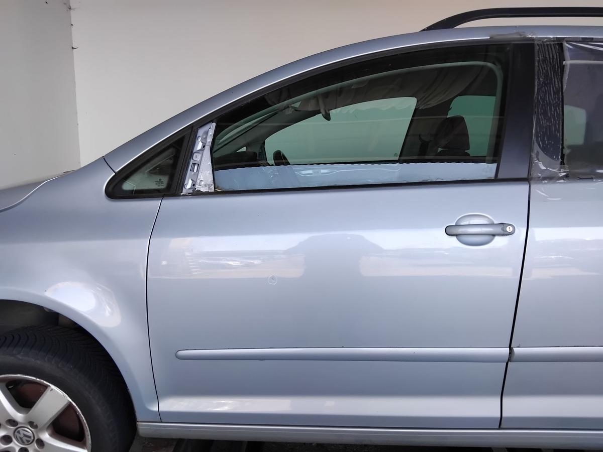 VW Golf Plus 5M T&uuml;r vorn links Fahrert&uuml;r LP5X heaven bluemetallic BJ2008